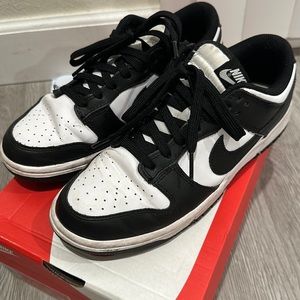 Nike Panda Dunks Black and White